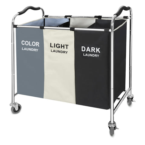 YUELAN 3-section bag; removable for organized sorting.