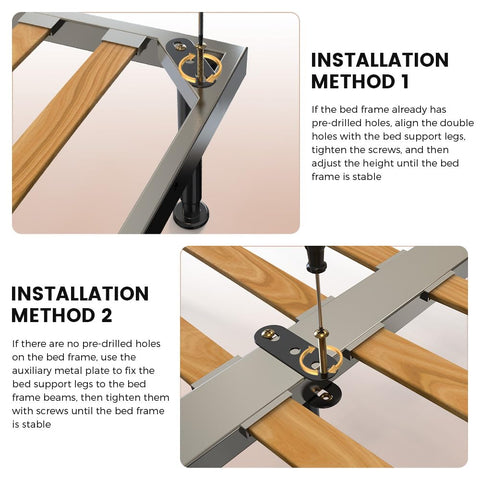 YUEYIN set screws and plates included for quick setup