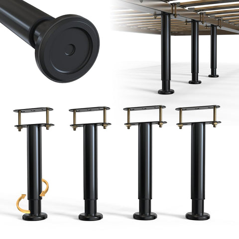 YUEYIN under-bed support legs adjustable height for stable wooden frames