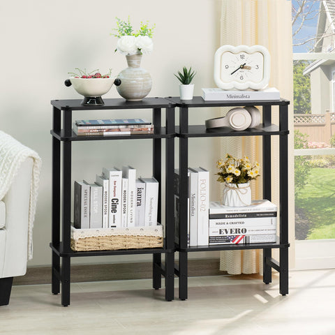 YUFAM middle and lower tiers offering organized storage space.