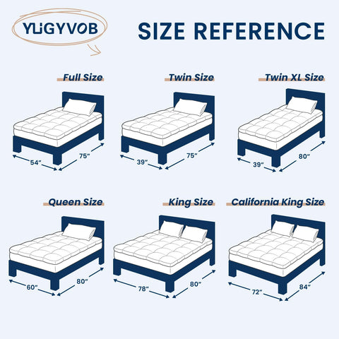 YUGYVOB topper reduces movement for uninterrupted rest