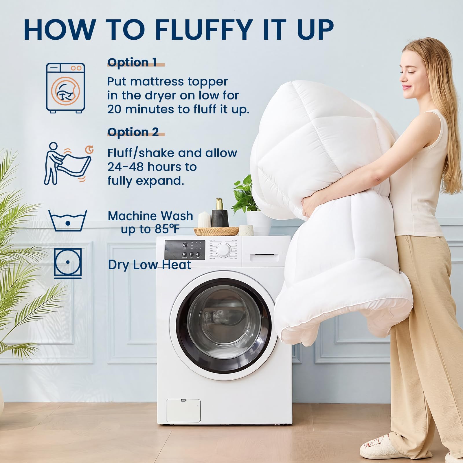YUGYVOB moisture-wicking surface enhances night comfort