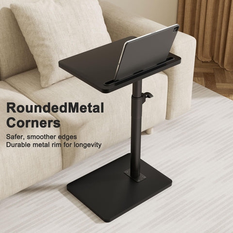 YUHFERA FSC-certified-board end table highlighting sustainable materials