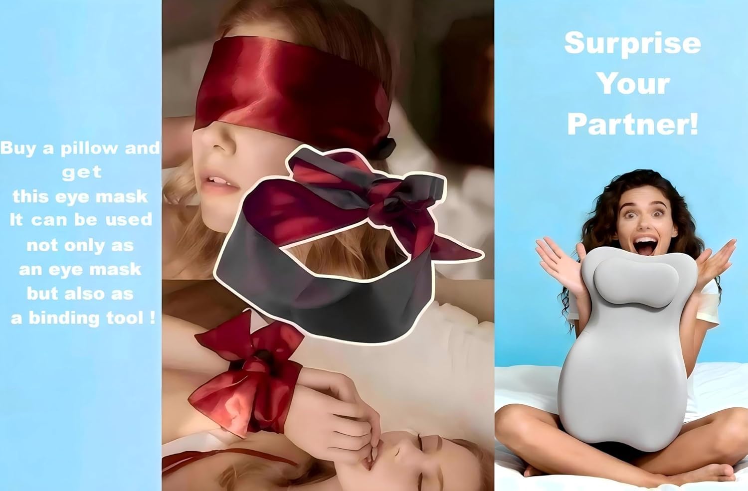 Yukashop memory foam wedge pillow contours to the body for targeted back support.