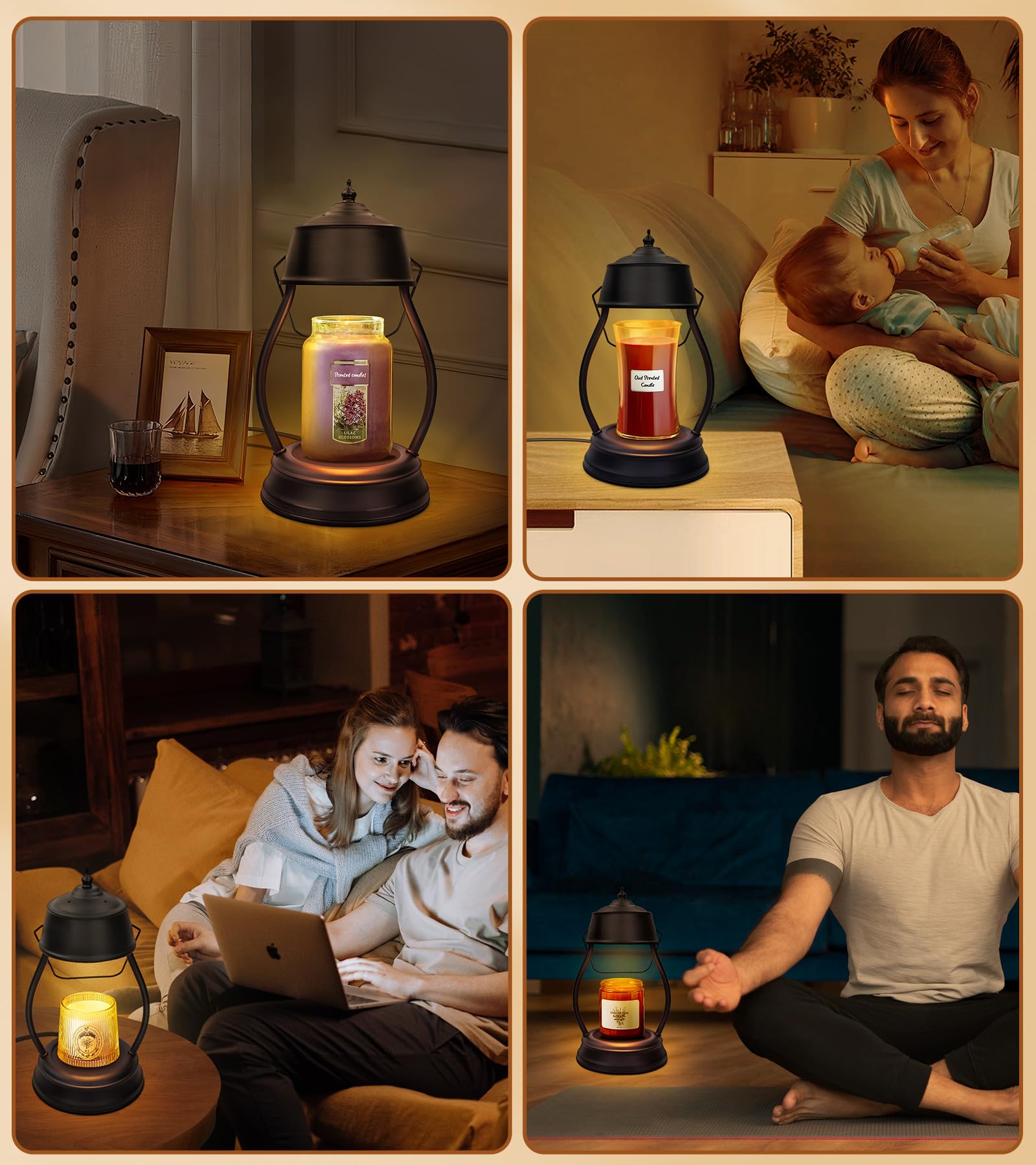Bedroom and office settings benefit from the YULOFMVE lamp ambiance.