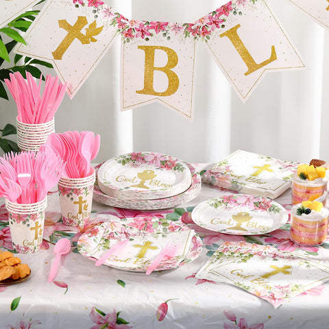 Yungyan God Bless plastic cutlery set for sturdy disposable dining.