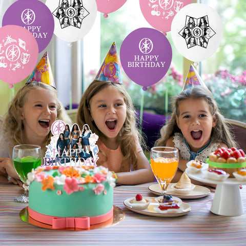 YUNKELIU banner and decor set creates memorable celebrations