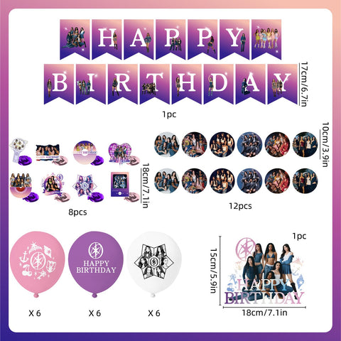 YUNKELIU cupcake toppers decorate treats with fan art