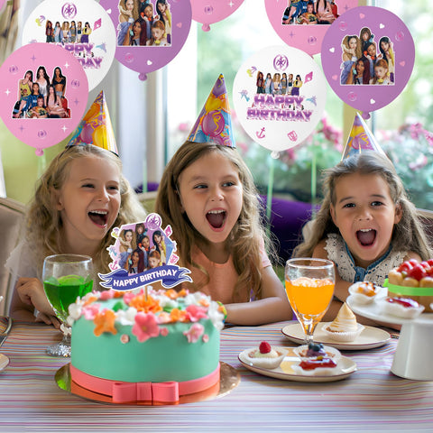 YUNKELIU decor set contents ensure all-in-one party styling for easy setup.