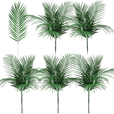 Yunsailing palm leaves bulk pack versatile greenery for centerpieces and decor.