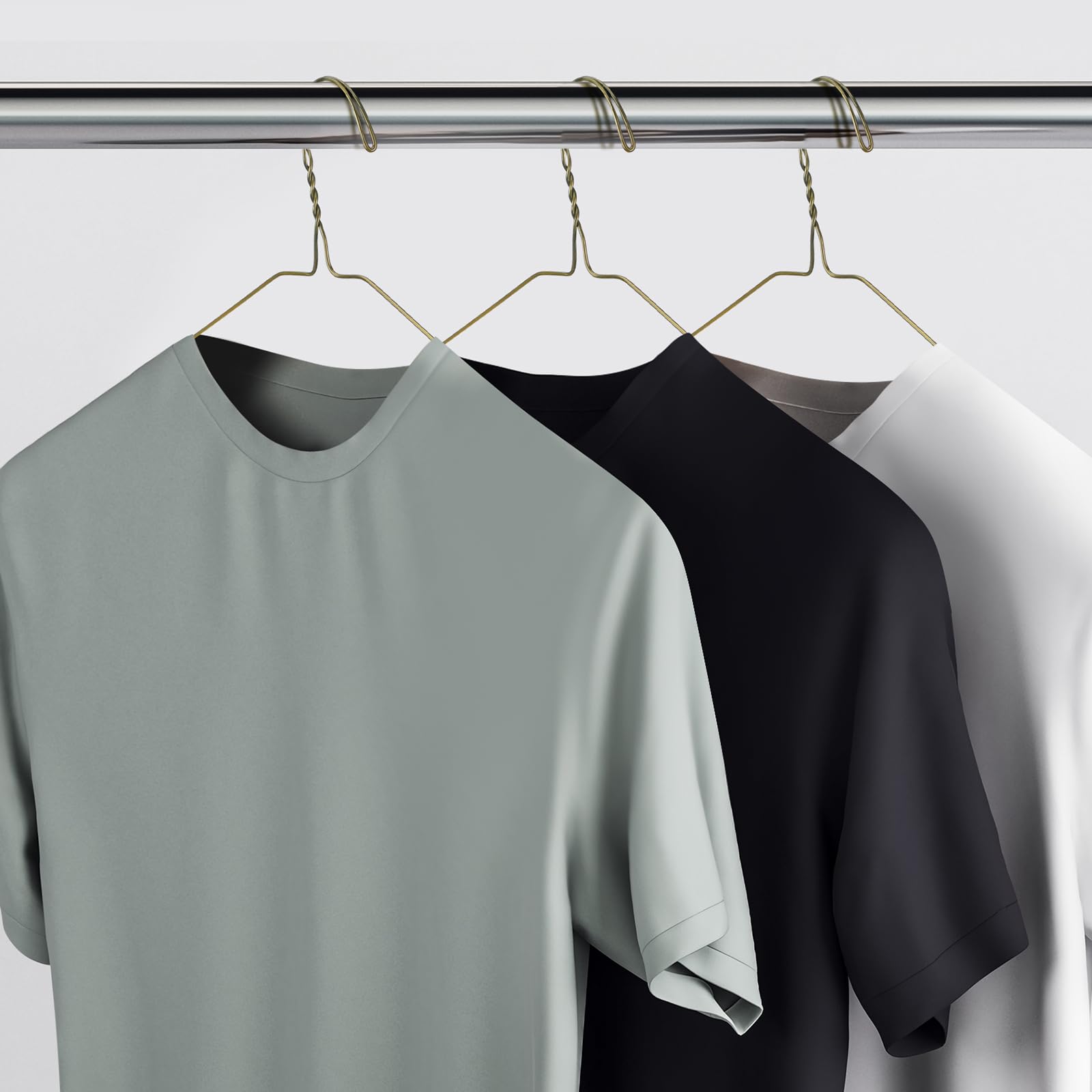 Yuntau lightweight yet sturdy hangers suited for everyday garments
