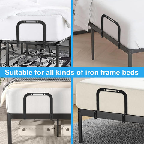 Adjustable retainer bar supports various frame widths and heights