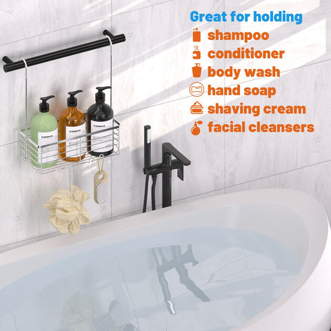 YUOROS fits shower doors up to 1.4 inches thick.