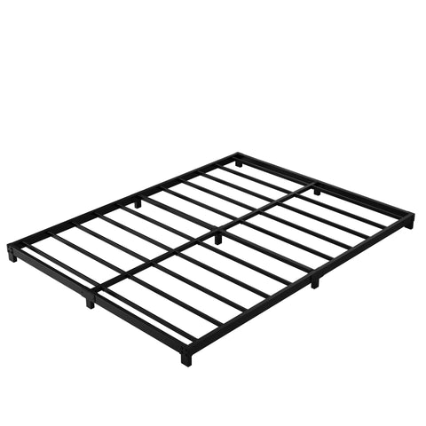 YUSENHEEI-mattress-compatible-frame supports foam and traditional mattresses for flexible setups.