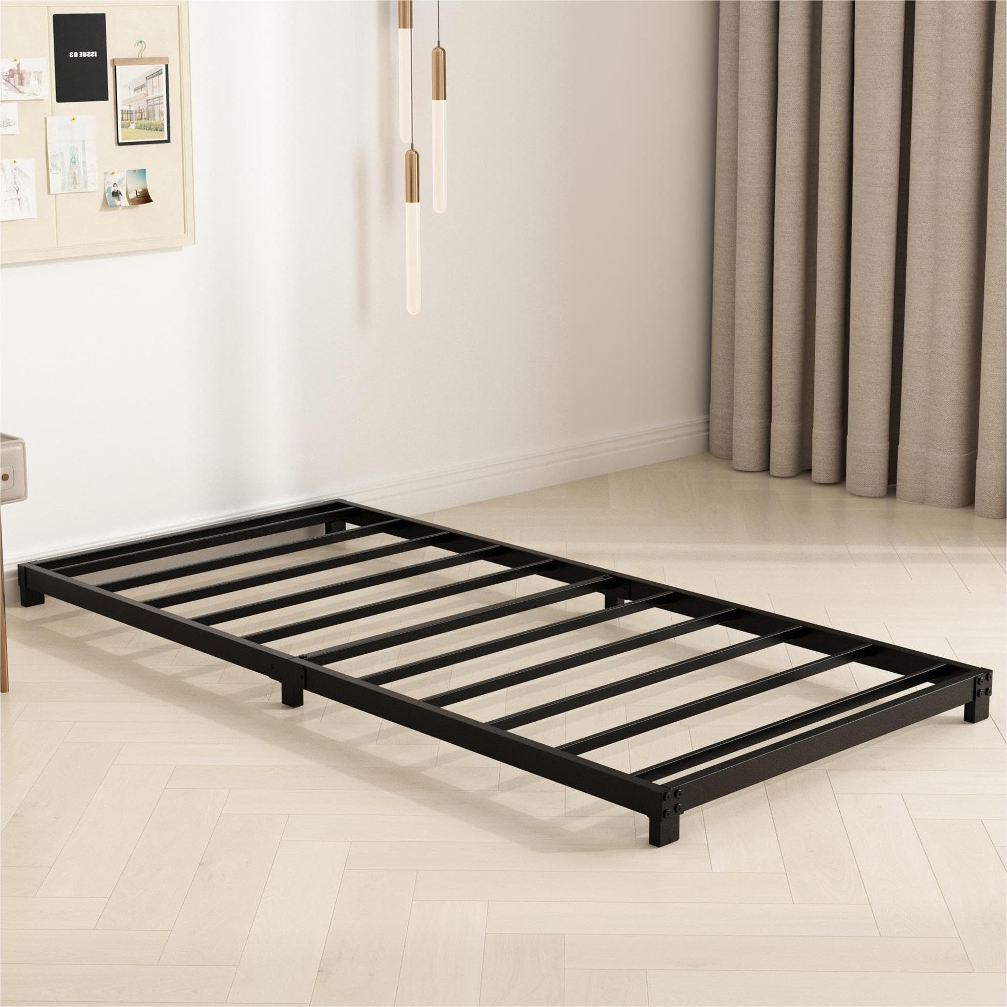 YUSENHEEI legs feature floor-friendly pads to prevent scratches.