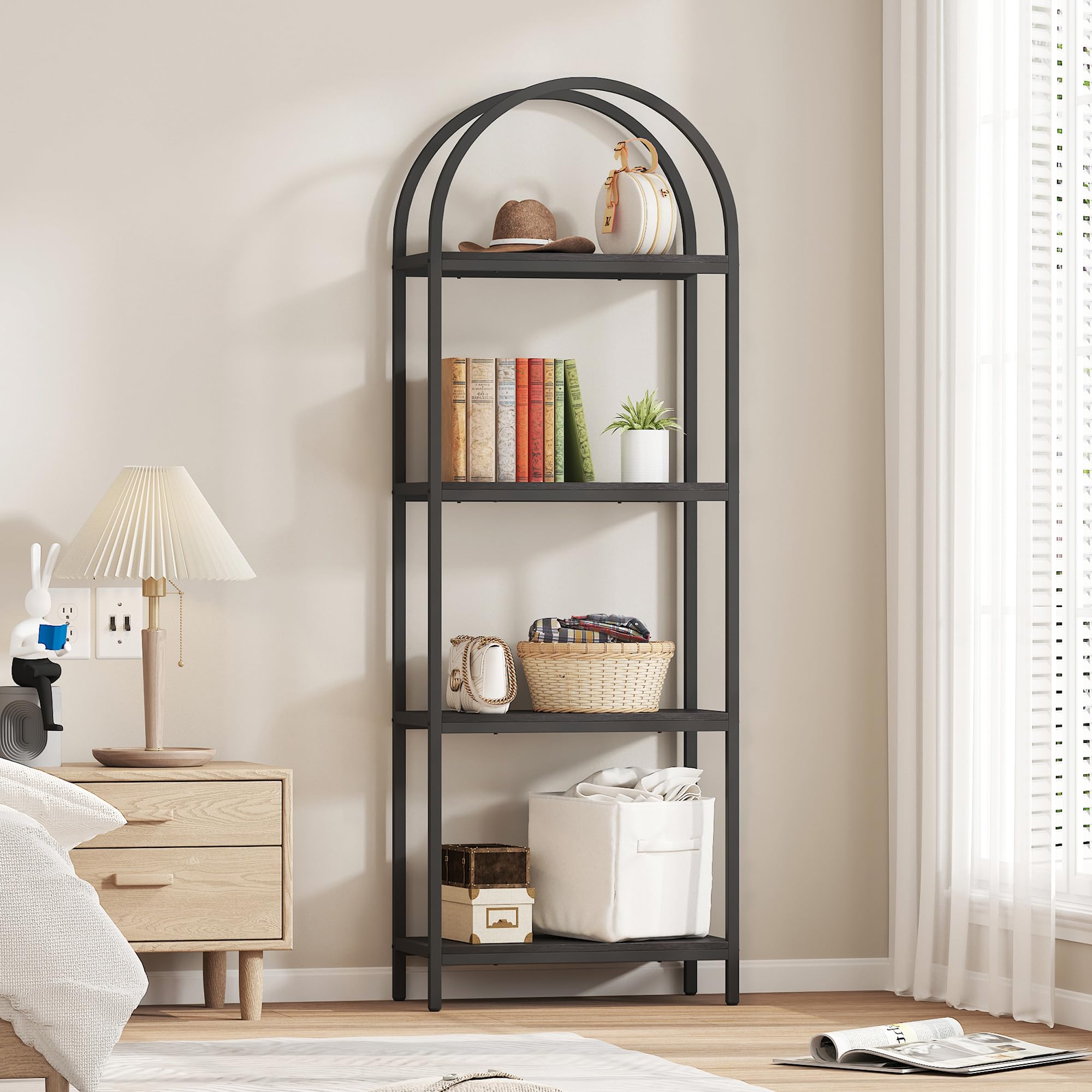 Yusong arched top design side view highlighting refined industrial style