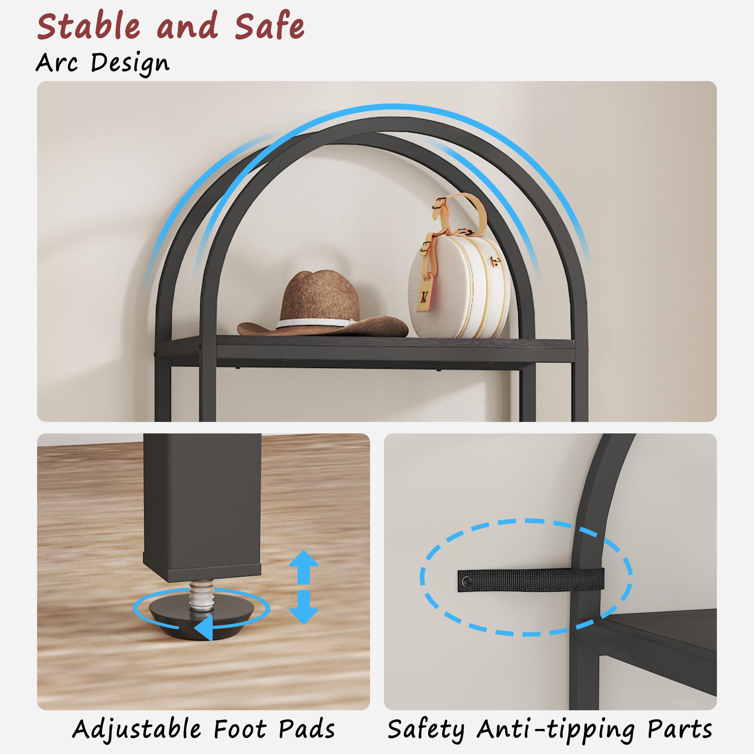 Yusong arched top design in a living room setting