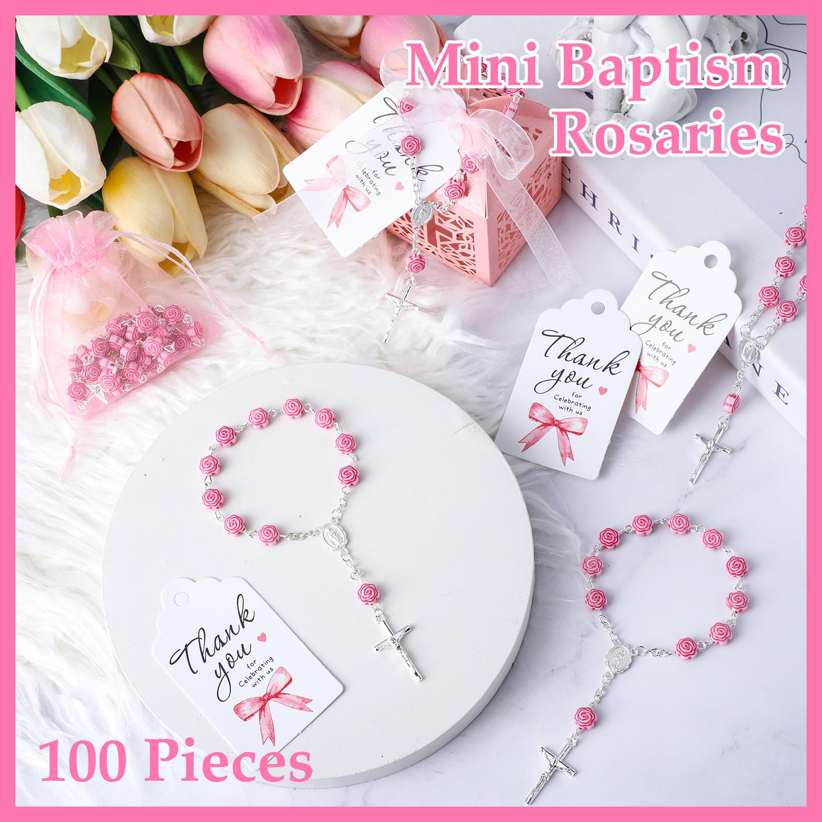 Yuxung baptism favors arrive flat for easy self-assembly.