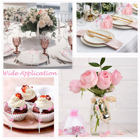 Yuxung pink baptism set suits weddings and showers as elegant gifts.
