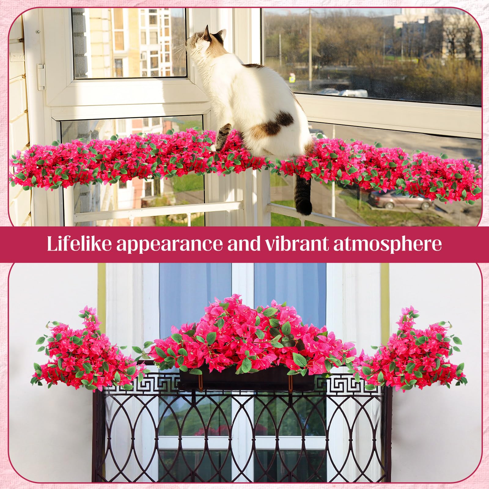 Yuxung bougainvillea stem for versatile vase arrangements.