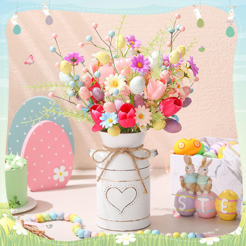 Yuxung bright colored Easter egg bouquet arrangement