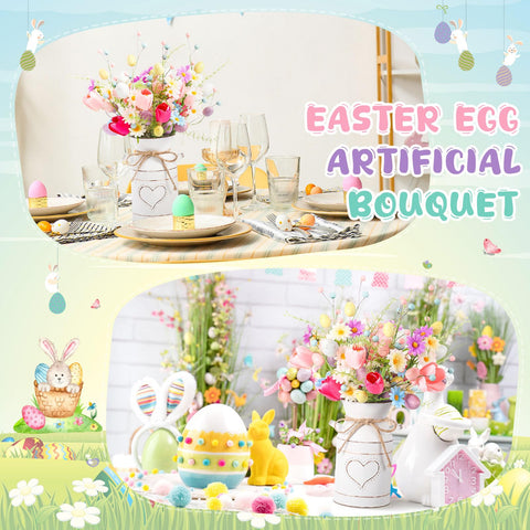 Yuxung Easter table decor setup for dining spaces