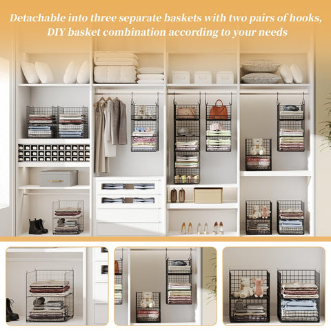 Yuyetuyo six drawer dividers sized 12.6 inches by 2.76 inches.