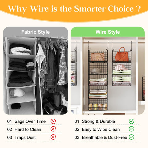 Yuyetuyo vertical design maximizes closet space in small rooms.