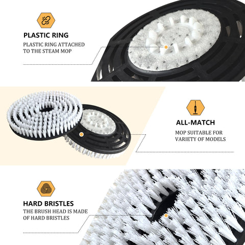 YUYUXB brush pad for S8001 cleans stubborn grime with rotating action.