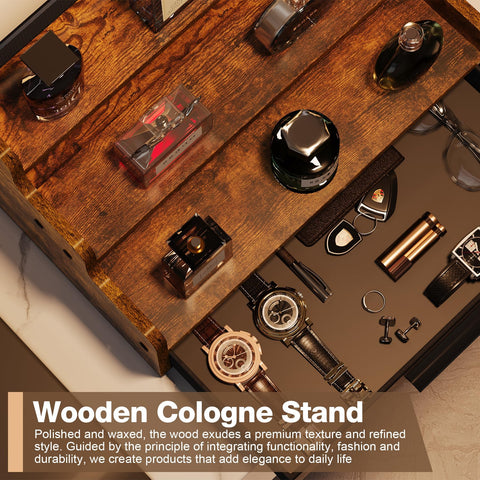Yuzehuaza dresser-friendly organizer blends with various decors for bathroom or bedroom use