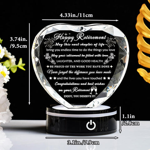 K9 crystal material provides lasting clarity in YWHL keepsake