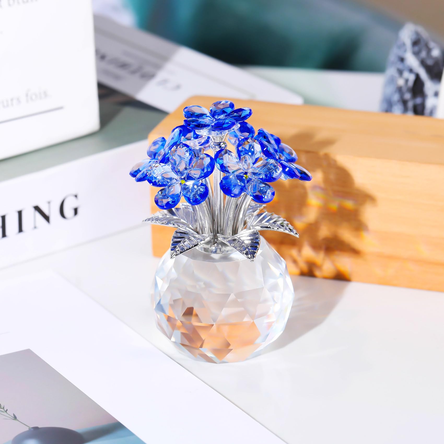YWHL wiping cloth included, gentle care for long-lasting sparkle