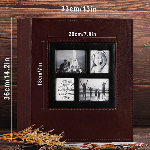 Ywlake album includes 50 sheets (100 pages) for ample storage.
