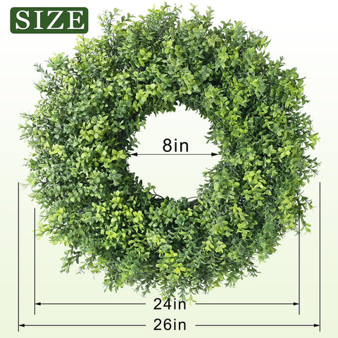 YXZZWL versatile indoor-outdoor wreath complements porches walls or windows