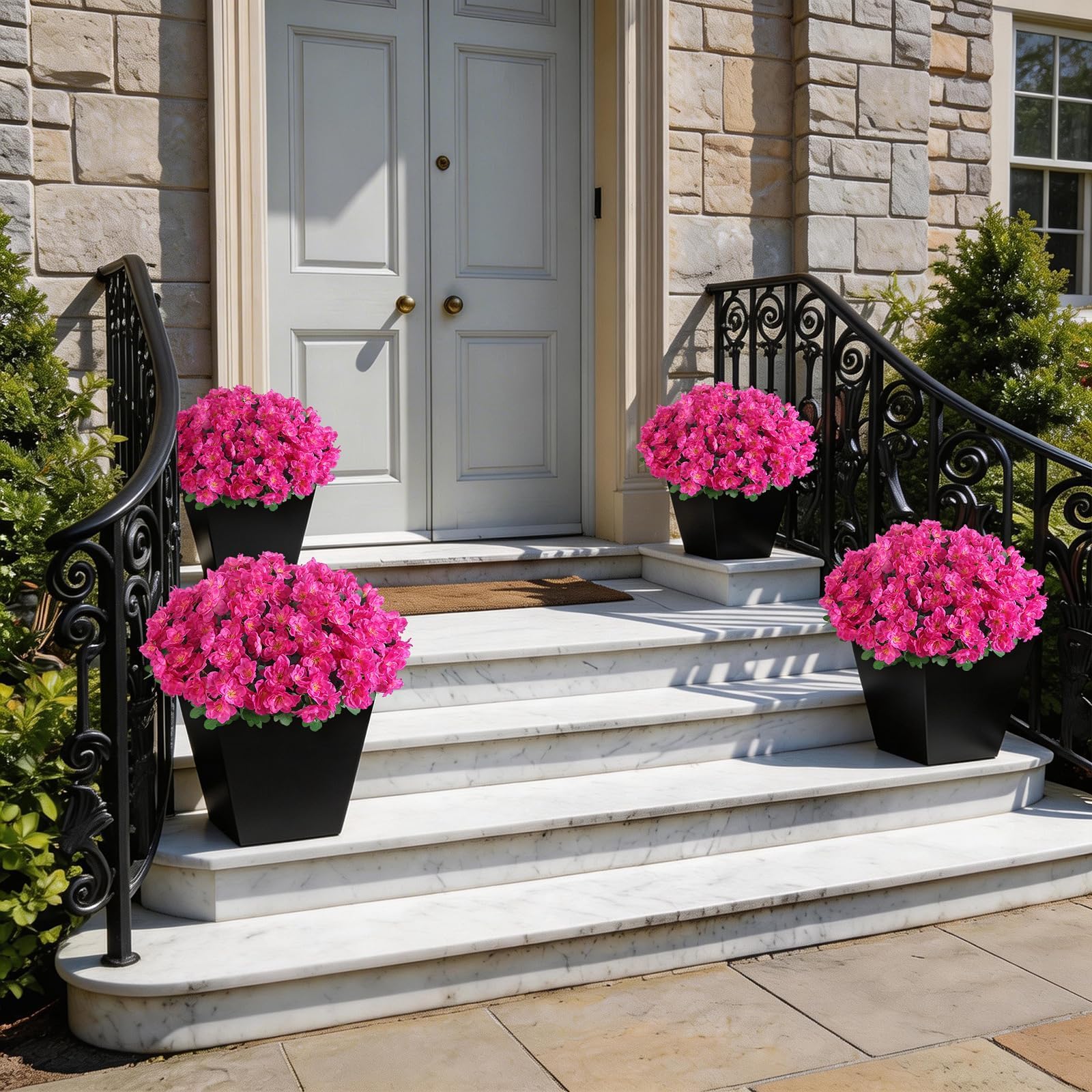 YXZZWL UV-resistant azalea for outdoors maintains vivid tones in sun.