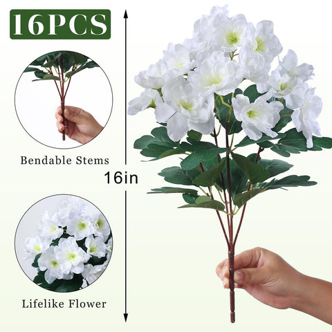 YXZZWL waterproof silk azalea suitable for patios and weather exposure