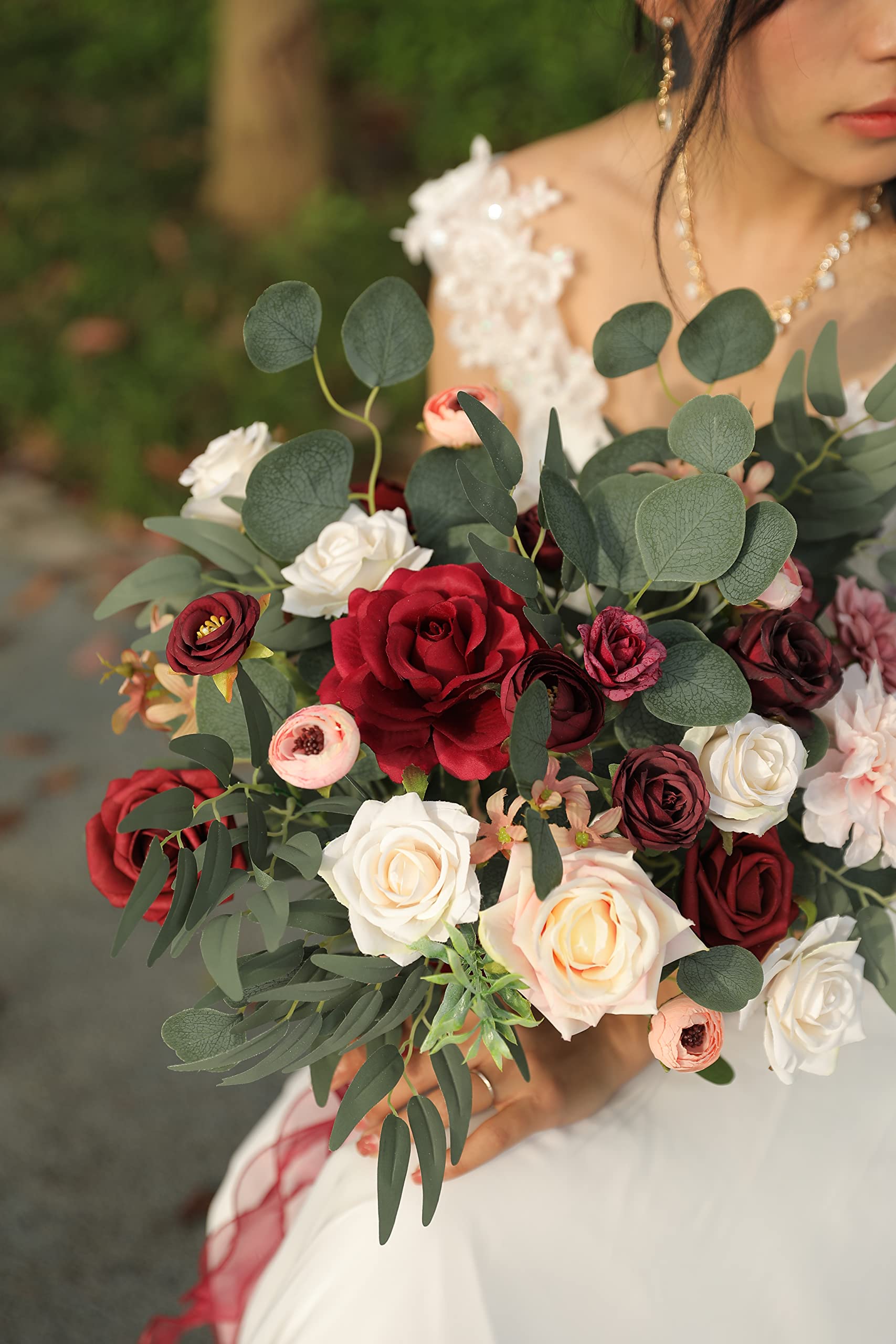 YYHUAWU rose-dahlia-peony bouquet mix for elegant arrangements