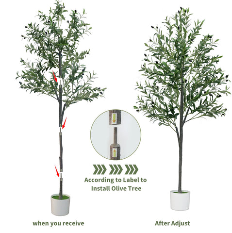 YYTDDUUU adjustable branches let you tailor the look to your space.
