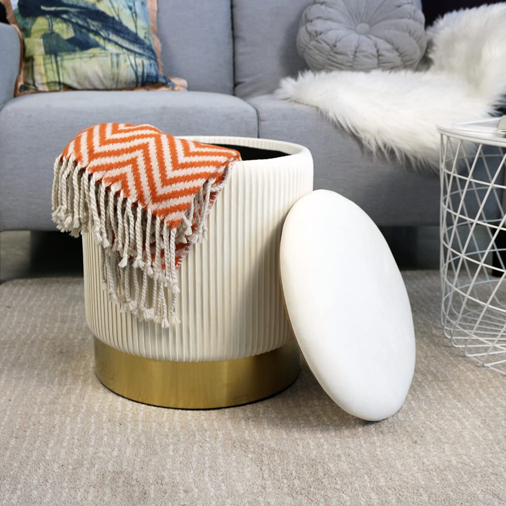 YYW HOME dorm setup showing compact storage and extra seating