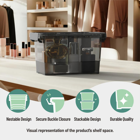 YYXB bin with snap-on lid offering quick access and protection