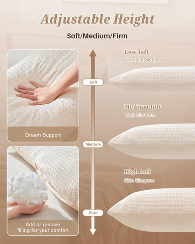 YZ HOME zippered loft lets you customize firmness.