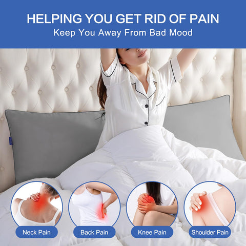 YZ HOME full-body pillow for adults provides side-sleeper comfort and alignment