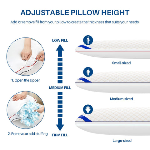 YZ HOME quilted top cover adds texture and a comfortable surface