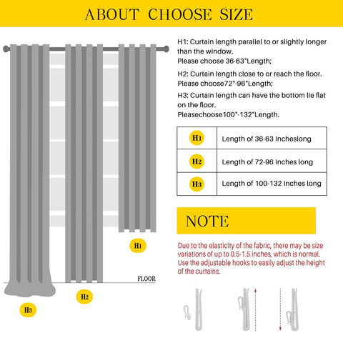 YZ HOME natural linen tone curtains for warm, versatile ambiance