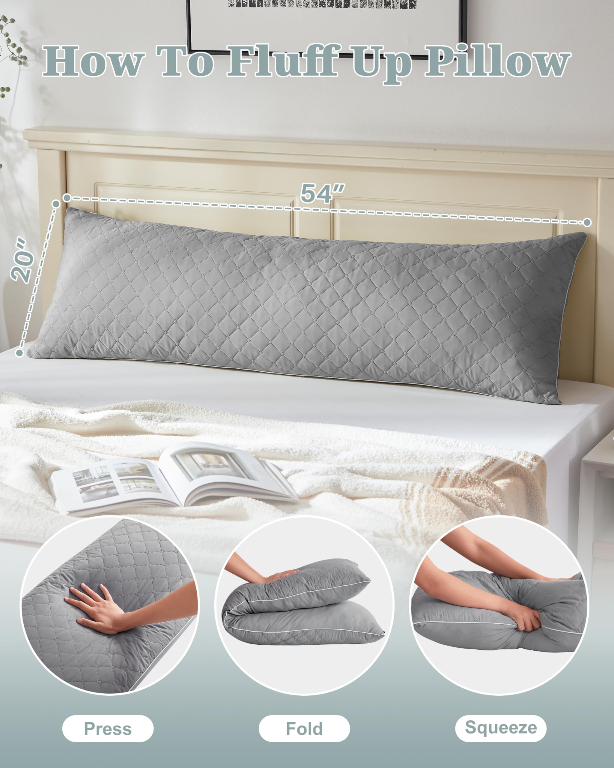 YZ HOME vacuum-sealed packaging expands into a fluffy pillow after unboxing.