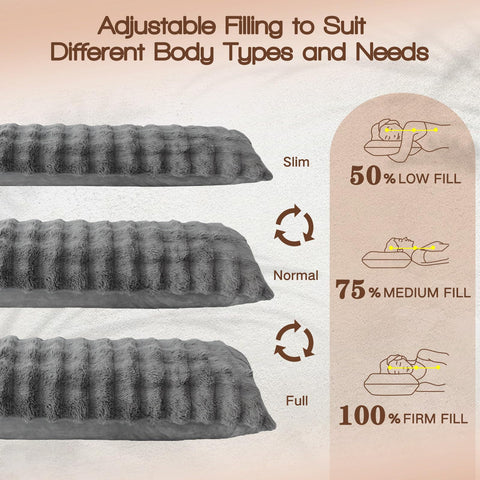 YZ HOME vacuum-sealed packaging showing compact shipping and ready fluffing.