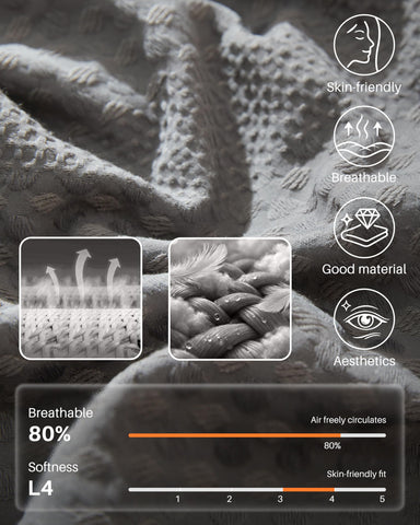 YZ HOME shredded memory foam filling provides plush support