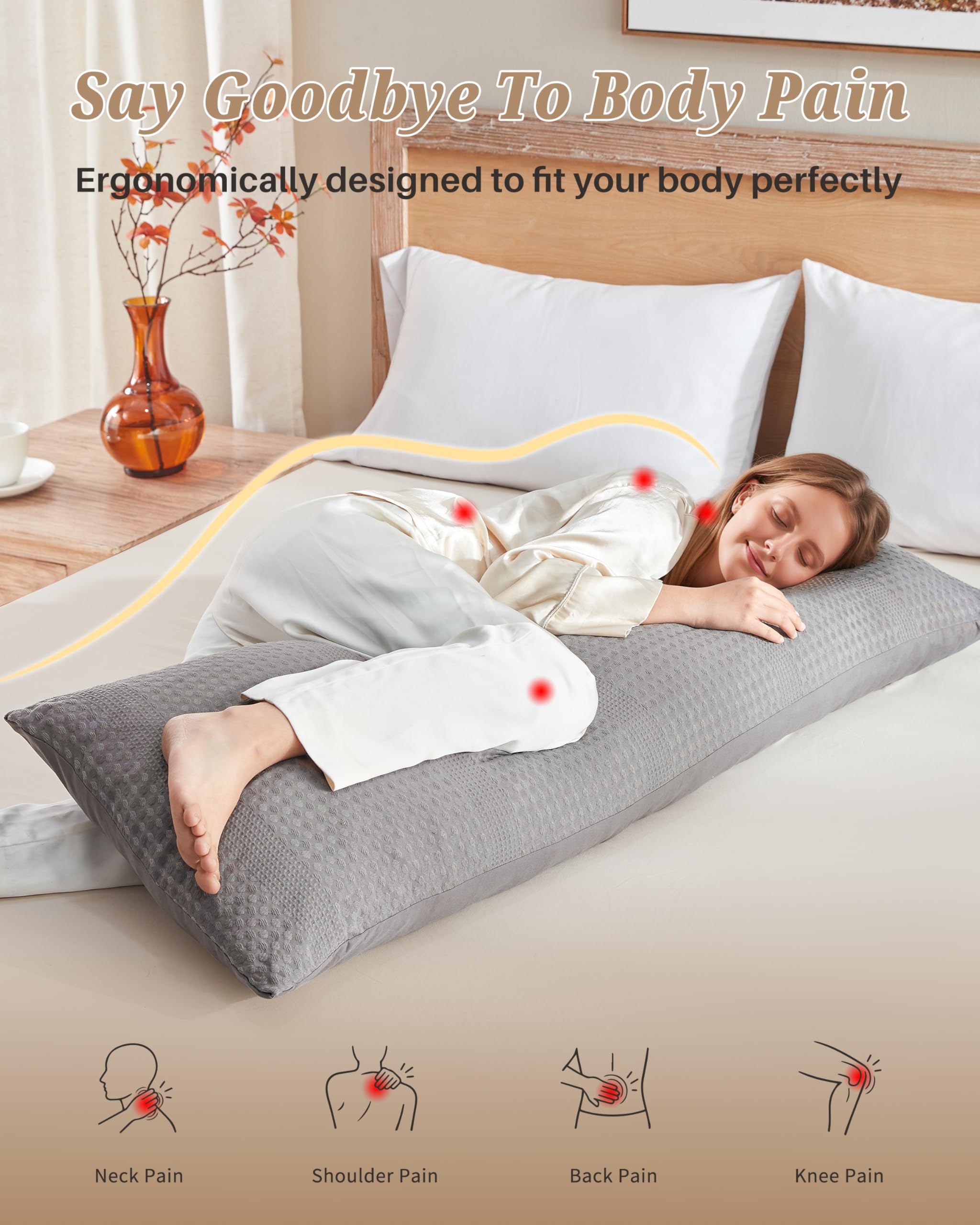 YZ HOME side zipper adjusts loft for personalized comfort