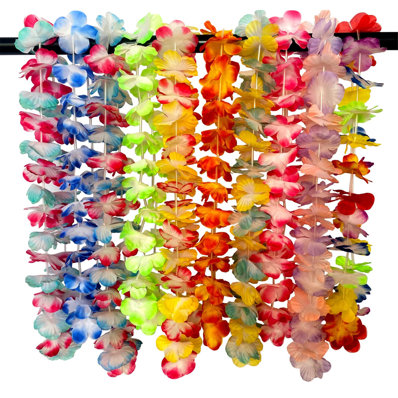 Leis with 100 cm circumference for comfortable wear.