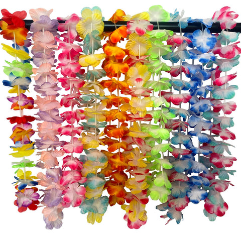 Yzoe Gzroe leis offer varied flower styles.